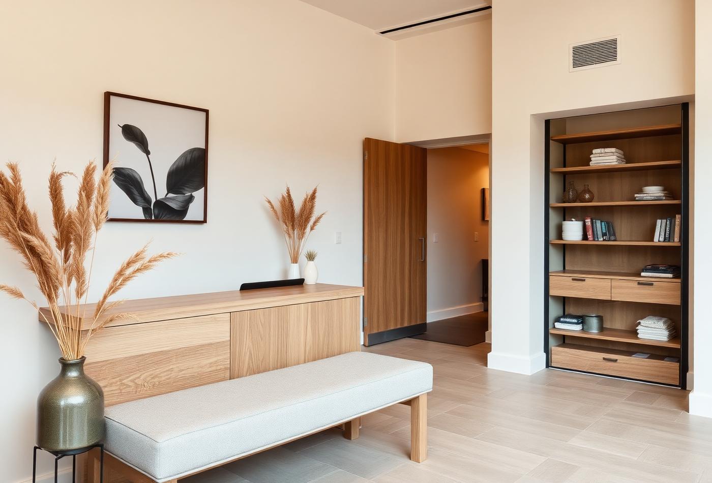 The warm, welcoming front room at The Zen Den